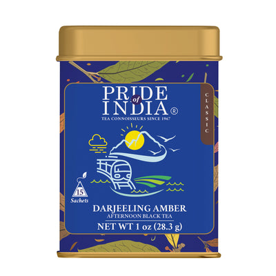 Darjeeling Amber - Afternoon Black Tea Bags - Pride Of India