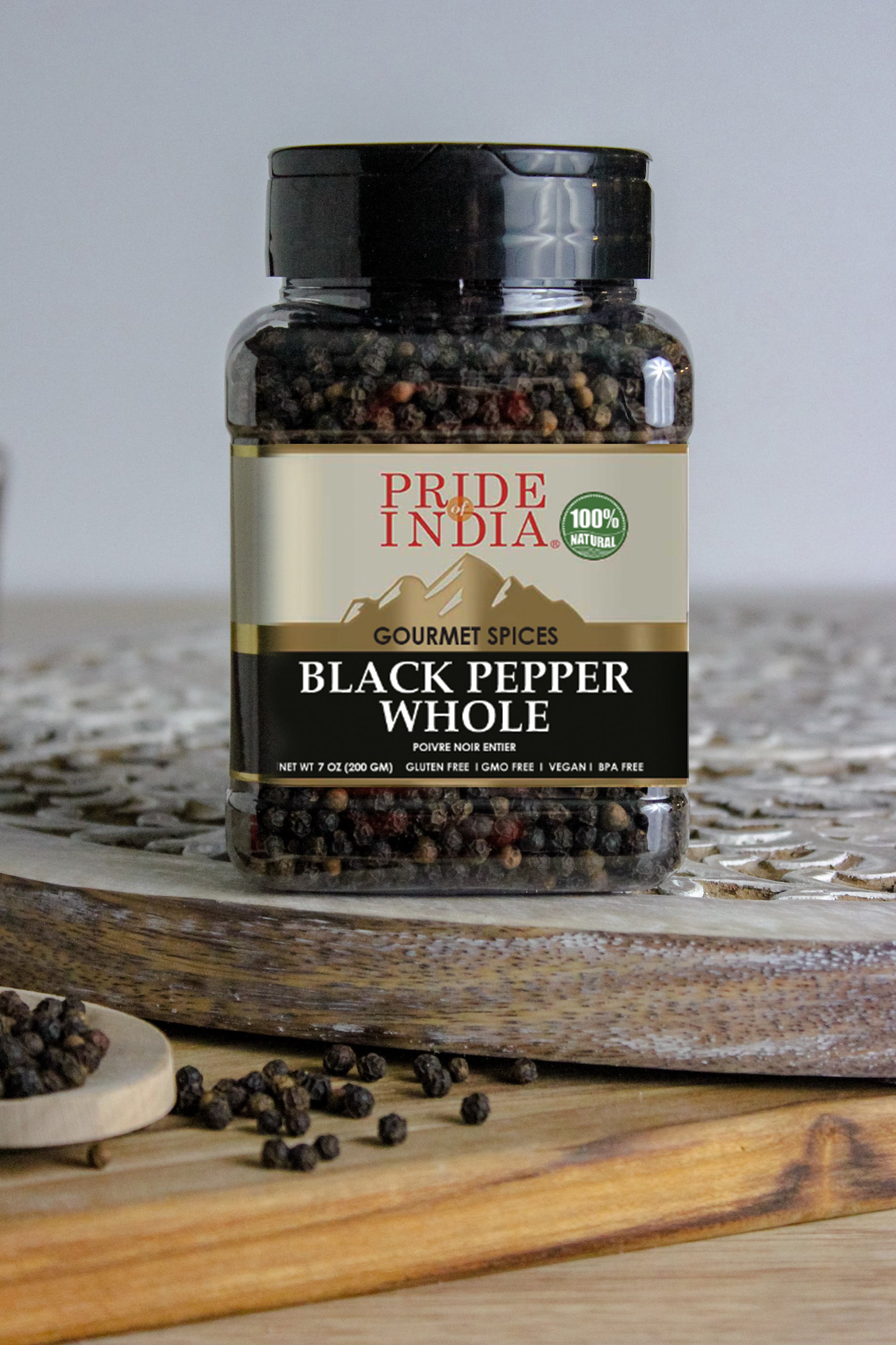 Great Value Black Pepper Grinder, 4 oz 